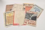 Important lot de documents originaux Citroën sur la période 1925/1940...