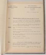 Classeur de documents Citroën de 1920 à 1975 dont :...