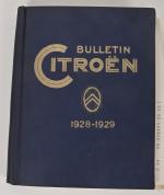 Bulletins Citroën années 1928-1929.
Complet, en bon état.