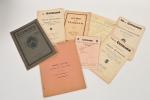 Ensemble d'une douzaine de documents originaux Automobiles Citroën vers 1925-1930...
