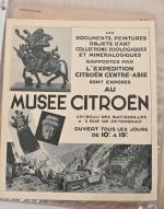 Archive de 4 classeurs avec les documents originaux Citroën période...