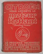 Le Moteur Flottant Citroën : 
modèle C4G et C6G. Brochure...