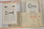 Classeur de 43 documents originaux Citroën 
impression N° 221- >...