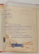 Classeur de 40 documents originaux Citroën 
impression N° 511 -...
