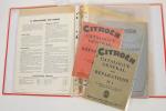 Classeur de 20 pochettes de documents originaux Citroën 
impression N°...