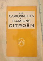 Classeur de 30 documents originaux Citroën 
impression N° 4641 -...