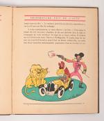 Frisemouche fait de l'auto, 
illustré par Bruller, éditions enfantines Citroën...