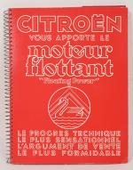 Dossier de présentation Le Moteur Flottant Citroën : 
modèle C4G...