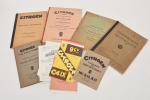 Ensemble de documents originaux Citroën période 1930/1940 dont
Utilitaires 2 Tonnes...