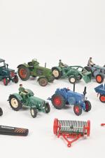 Amazone Anomag Man et divers : 10 tracteurs agricoles avec...