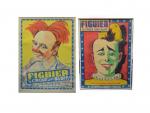 Deux affiches du cirque Figuier