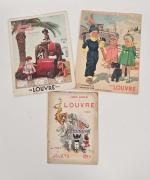 Au Louvre, trois catalogues
Jouets étrennes : 1899, 1931 et 1936.