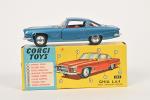CORGI TOYS, réf. 241, Ghia L.6.4. bleu métallisé, intérieur rouge,...