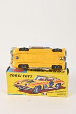 CORGI TOYS, réf. 337, Customized Chevrolet Corvette Sting Ray, jaune,...