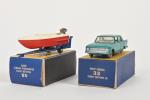 Matchbox Series, Lesney, deux véhicules 1/72e en boîtes (petites usures)...