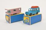 Matchbox Series, Lesney, deux voitures 1/72e en boîtes (petites usures)...