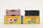 Matchbox Series, Lesney, deux voitures 1/72e en boîtes (petites usures)...