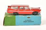 MINI AUTO CARS, réf. 304, Plymouth Sports Suburban, rouge métallisé...