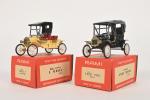 RAMI, deux 1/43e en boîte :
_ Ford T Torpédo 1908,
_...