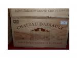 12 bouteilles, Château Dassault, Saint Emilion Grand Cru classé, 2011,...