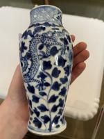 CHINE - Fin XIXe siècle
Petit vase de forme balustre en...