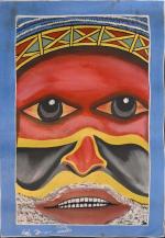 John DANGER (1969, Papouasie-Nouvelle-Guinée).
Acrylique sur toile signée, datée 2002 et...
