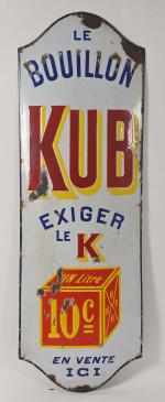 Le Bouillon Kub Exiger le K
Bandeau émaillé
100 x 33 cm....