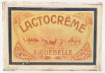 Lactocrème Aiguebelle
Tôle lithographiée estampée
26 x 37 cm.