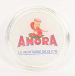 Amora, la moutarde de Dijon
Ramasse-monnaie rond en verre églomisé, A....