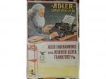Adler Reproduction d'une affiche. 120x60 cm.