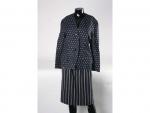 Christian Dior Coordonnés Tailleur avec jupe droite en lainage bleu...