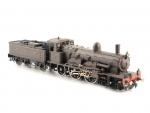 GAUME, locomotive 221 Nord type Cail marron, transformé deux rails,...