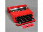 Machine à écrire ELECT, VALENTINE, de 1969, designer Ettore Sott