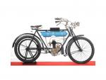 Reconstruction moderne d'une motocyclette Alcyon à moteur Zurcher 2HP de...