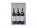 3 bouteilles, Cheval Blanc, 1992, Premier Grand Cru Classé Saint...