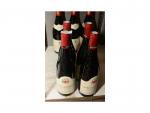 4 bouteilles, Gevrey Chambertin Premier cru, Le Poissenet, Bourgogne, Geantet...