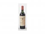 1 bouteille, Mouton Rothschild, Pauillac, 1950, haut d'épaule, étiquette légèrement...