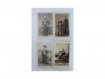Napoléon III et sa famille, quatre photographies