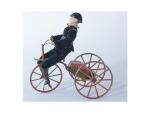 Attribué à Gustave Vichy, personnage sur un tricycle