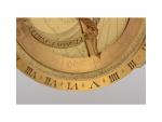 Hour Lavigne Astrolabe en bronze et laiton doré