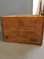 6 magnum Chateau Chasse-Spleen 1964 CBO (3 HE, 1 vidange...