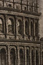 Le Colisée 
Gravure de F PIRANESE (marges coupées) 51x73 cm