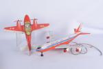 Joustra, deux avions :
Boeing 747 téléguidé métal et plastique (54...