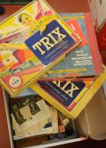 Trix, trois boîtes : Toutrix, Prësent Trix et T149.
Et un...