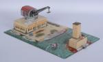 Joustra, station maritime
jouet mécanique en tôle lithographiée.