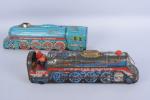 Japon, TM : locomotive Battery Toy
(usures). On y joint une...