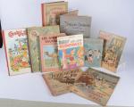 Neuf livres d'enfants début XXème
dont Hansi et Baudet de M