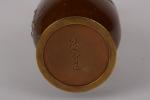 JAPON - Epoque MEIJI (1868-1912)
Petit vase bouteille sur piédouche en...