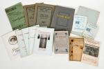 Treize catalogues anciens
pour les microscopes Zeiss, les appareils Goerz, Gaumont,...