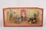 C.B.G contemporain ronde bosse 55 mm, Salon de musique 1900.
Diorama...